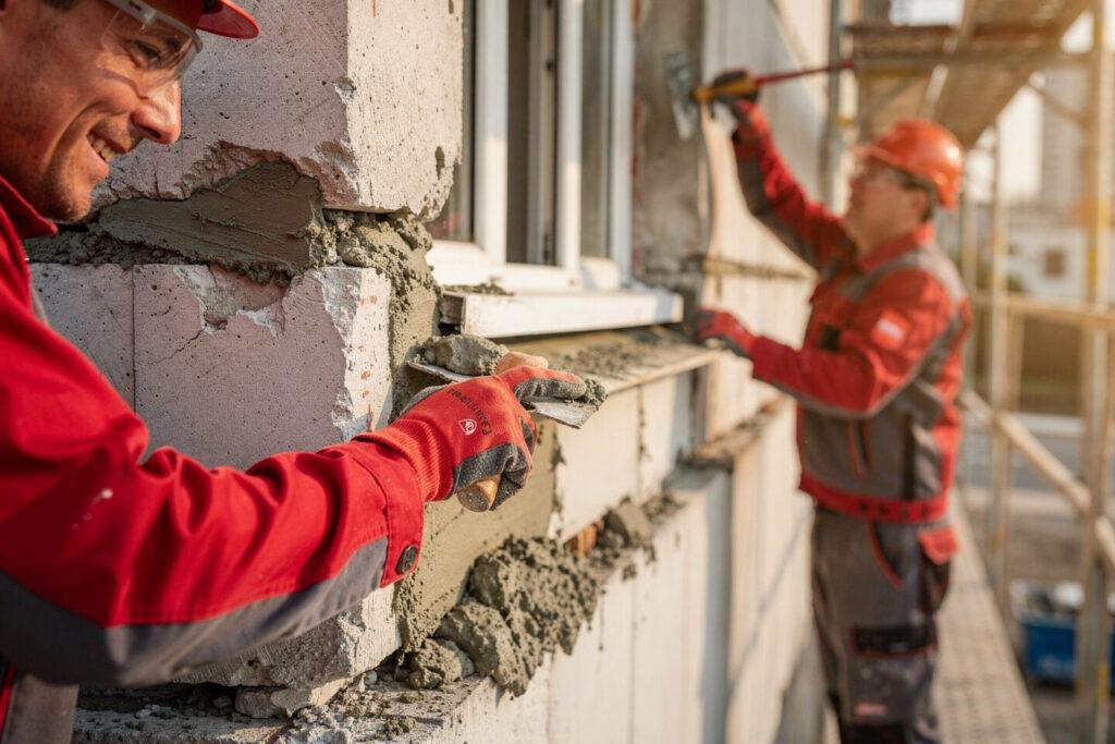 Sanierung und Instandhaltung durch erfahrene Maurer